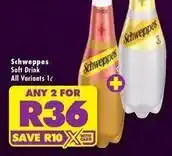 Shoprite Liquor Schweppes - soft drink offer