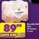 Shoprite Liquor Drostdy hof - wine offer