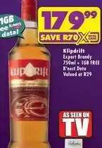 Shoprite Liquor Klipdrift - export brandy offer