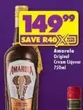 Shoprite Liquor Amarula - original cream liqueur offer