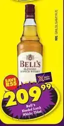Shoprite Liquor Bell's - blended scotch whisky 750ml offer