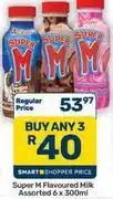 Pick n Pay Hypermarket Clover - super m flavoured milk offer