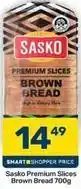 Pick n Pay Hypermarket Sasko - premium slices brown bread 700g offer