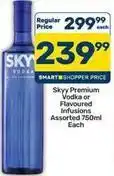 Pick n Pay Hypermarket Skyy - premium vodka or flavoured infusions offer