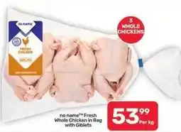 Pick n Pay Hypermarket Fresh whole chicken in bag with giblets offer