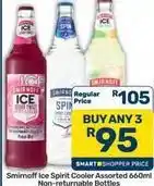 Pick n Pay Hypermarket Smirnoff - spirit cooler assorted offer