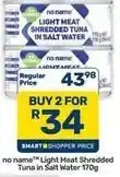 Pick n Pay Hypermarket Light meat shredded tuna in salt water offer