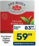 Pick n Pay Hypermarket Five roses - tagless teabags offer