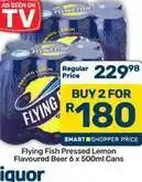 Pick n Pay Hypermarket Flying fish - pressed lemon flavoured beer offer
