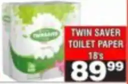Advance Cash n Carry TWIN SAVER TOILET PAPER offer