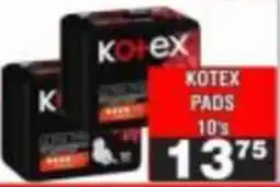Advance Cash n Carry Kotex Pads offer
