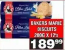 Advance Cash n Carry Bakers Marie Biscuits offer
