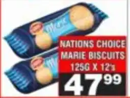 Advance Cash n Carry Nations Choice Marie Biscuits offer