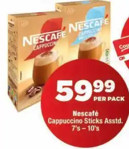 OK MiniMark Nescafe Cappuccino Sticks offer