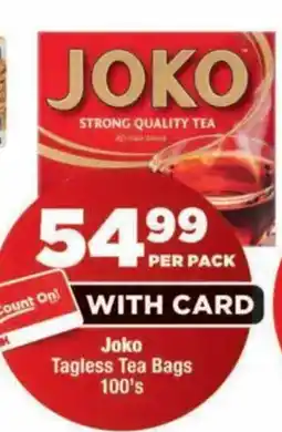 OK MiniMark Joko Tagless Tea Bags offer