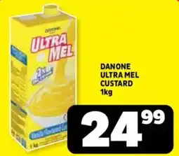 Usave Danone Ultra Mel Custard offer
