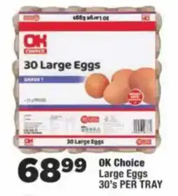 OK MiniMark OK Choice Large Eggs offer