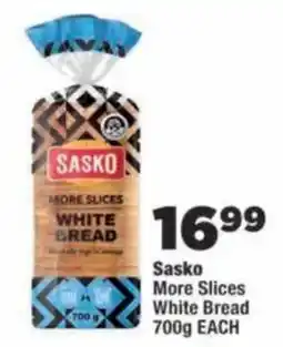 OK MiniMark Sasko More Slices White Bread offer