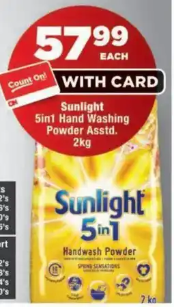 OK MiniMark Sunlight 5in1 Handwash Powder offer