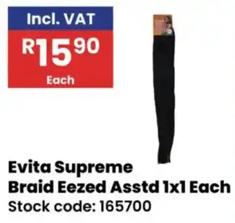 Evita Supreme Braid Eezed Asstd