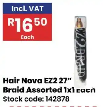 Hair Nova EZ2 27" Braid Assorted