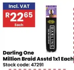 Africa Cash and Carry Darling One Million Braid offer