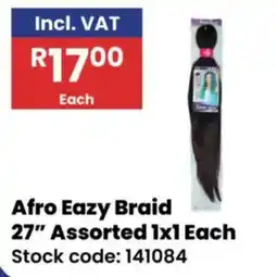 Africa Cash and Carry Afro Eazy Braid Assorted offer