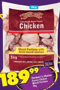 Shoprite Farmer's choice - frozen chicken mixed portions offer