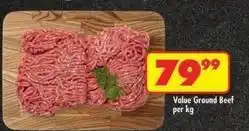 Shoprite Ground beef offer