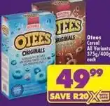 Shoprite Bokomo - otees cereal offer