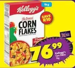 Shoprite Kellogg's - corn flakes offer