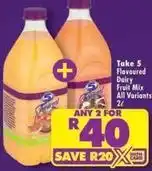 Shoprite Flavoured dairy fruit mix offer