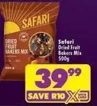 Shoprite Bakers - dried fruit mix offer