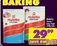 Shoprite Huletts - castor / icing sugar offer
