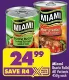 Shoprite Miami - boerie relish sweet tomato offer