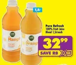 Shoprite Mango - 100% fruit juice blend offer