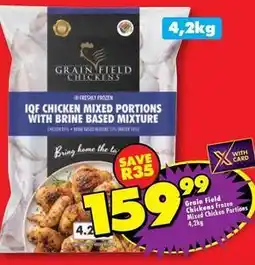 Shoprite Frozen - iqf chicken mixed portions with brine based mixture offer