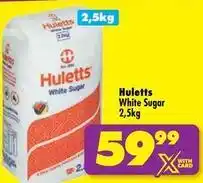 Shoprite Huletts - white sugar offer
