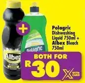 Shoprite Albex - dishwashing liquid + bleach offer