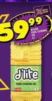 Shoprite D'lite - pure cooking oil offer