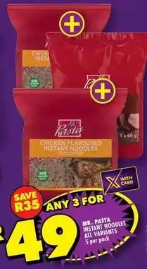 Shoprite Instant noodles offer