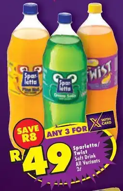 Shoprite Spar - soft drink offer