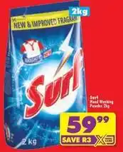 Shoprite Surf - hand washing powder offer