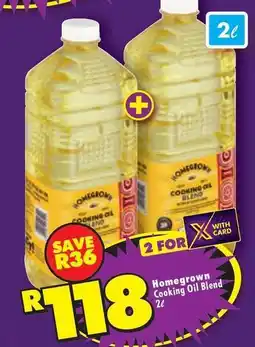 Shoprite Homegrown cooking oil blend offer