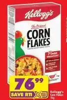 Shoprite Kellogg's - corn flakes offer