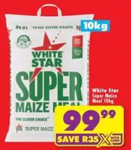 Shoprite White Star Super Maize Meal offer