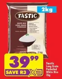 Shoprite Tastic Long Grain Parboiled White Rice offer
