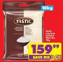 Shoprite Tastic White Rice Long Grain Parboiled offer