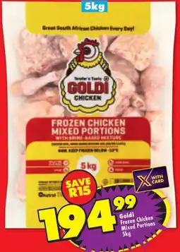 Shoprite Goldi Chicken Mixed Portions offer
