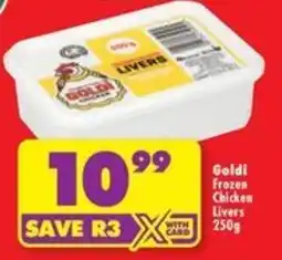Shoprite Goldi Frozen Chicken Livers offer